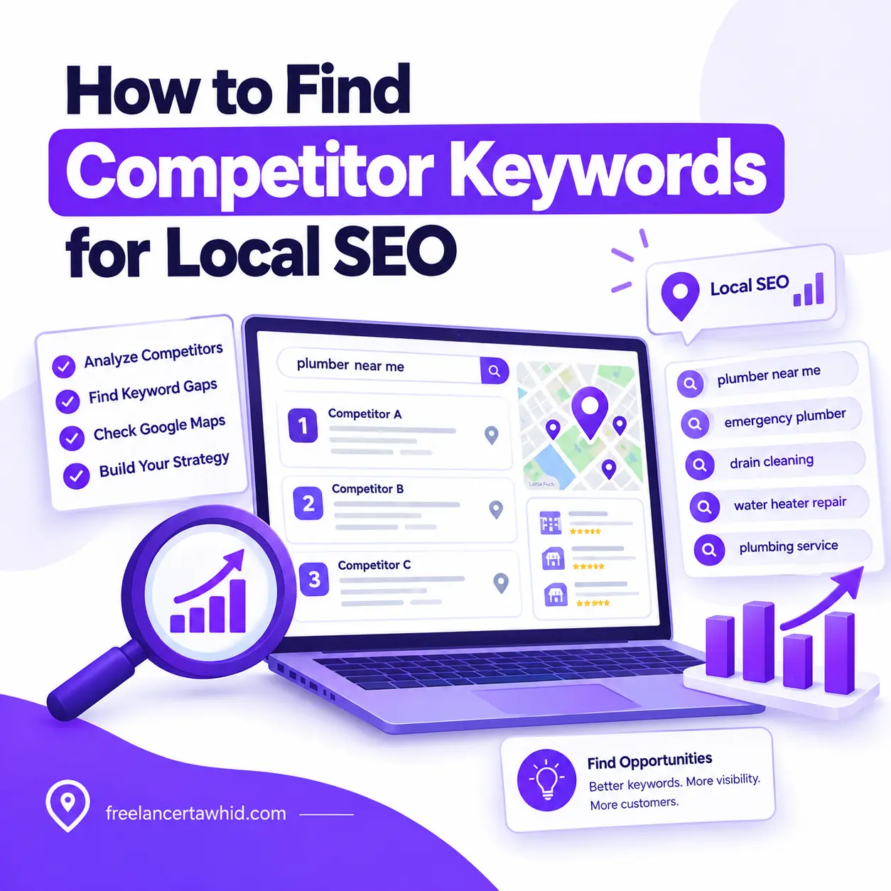 How to Find Competitor Keywords for Local SEO