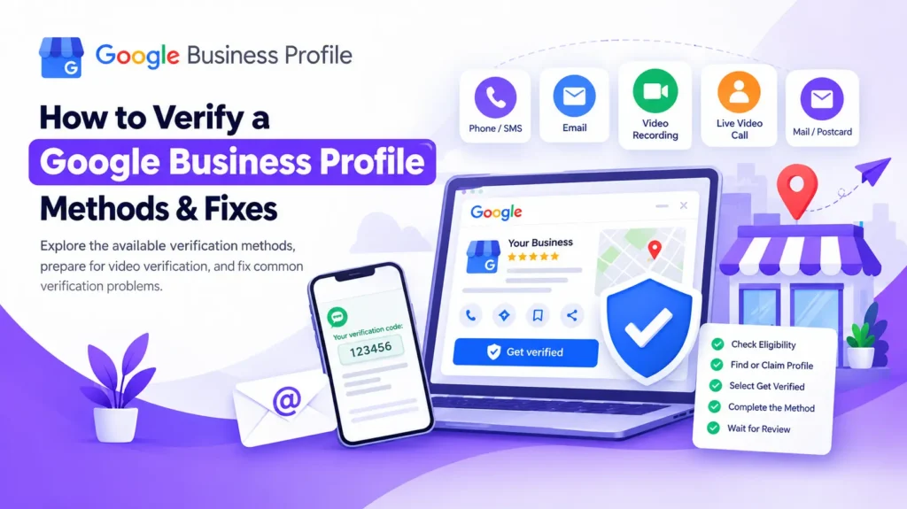 How to Verify a Google Business Profile: Available Methods and Common Verification Problems