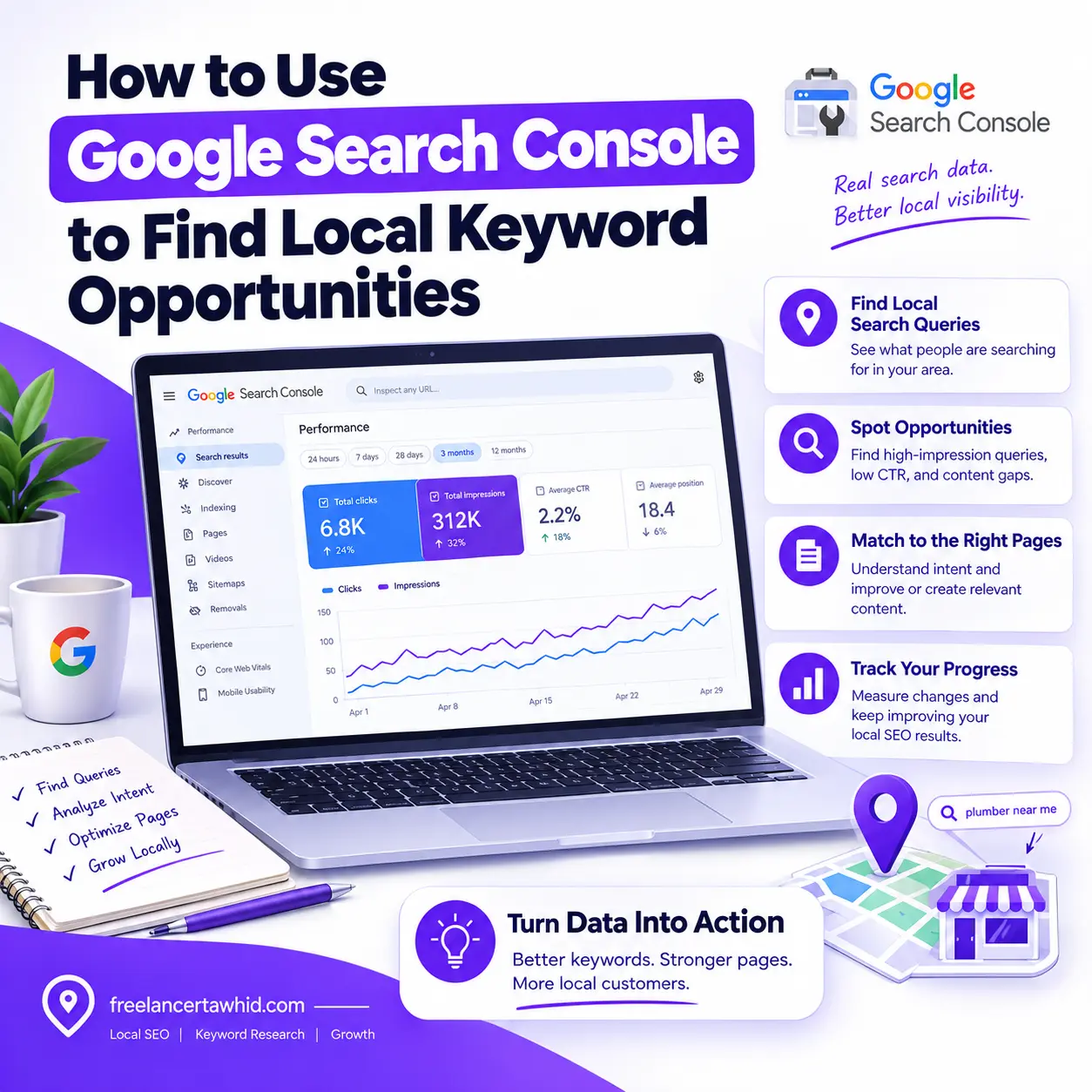 How to Find Local Keywords in Google Search Console