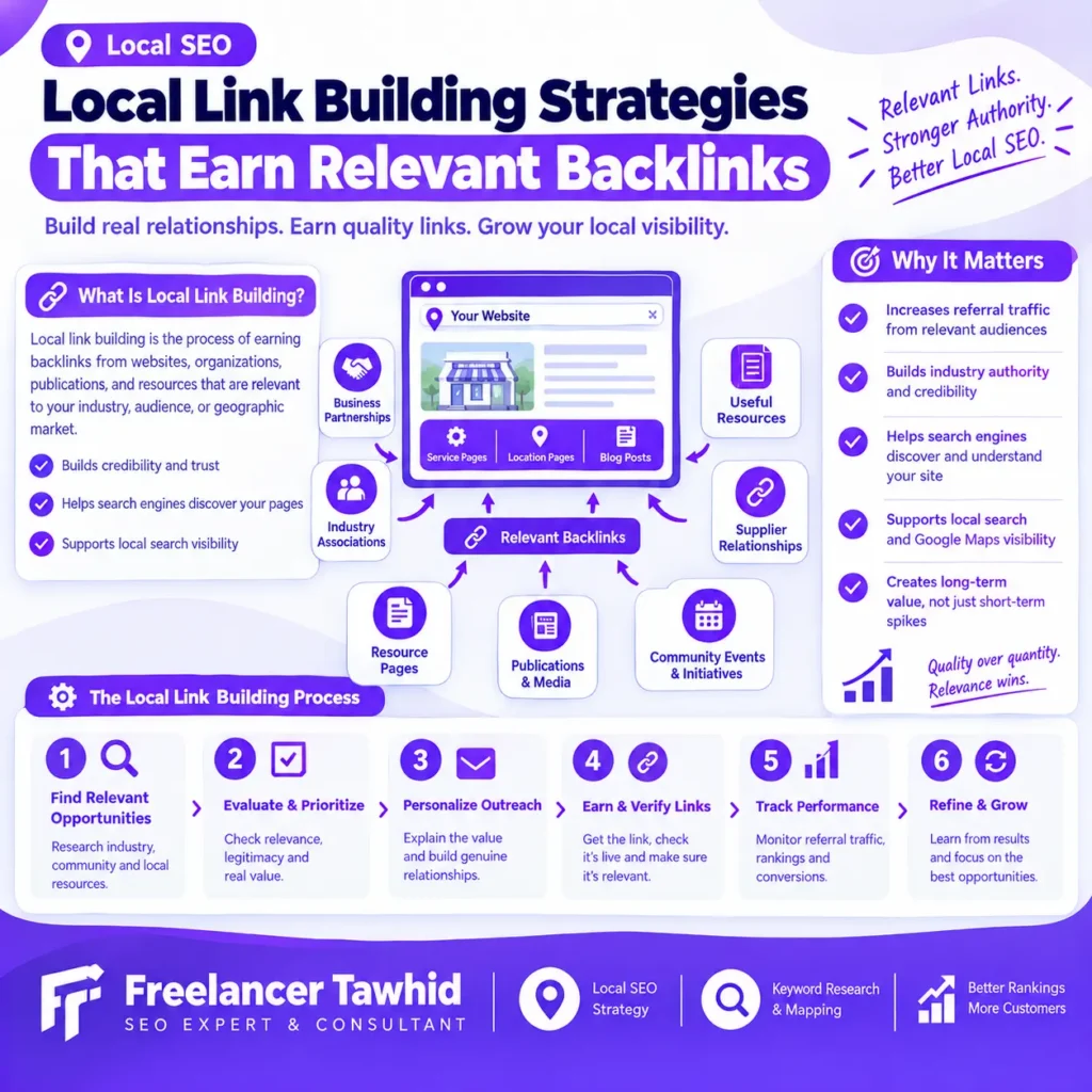 Local Link Building Strategies That Earn Relevant Backlinks