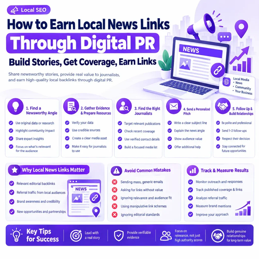 How to Earn Local News Links Through Digital PR